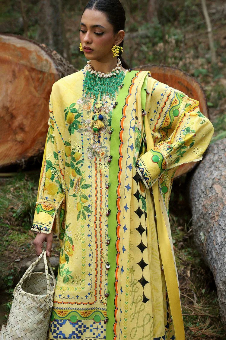 Picture of Zaha - Neelum Lawn Collection - DAHLIA (ZL25-04 A) - Unstitched - Available at Raja Sahib