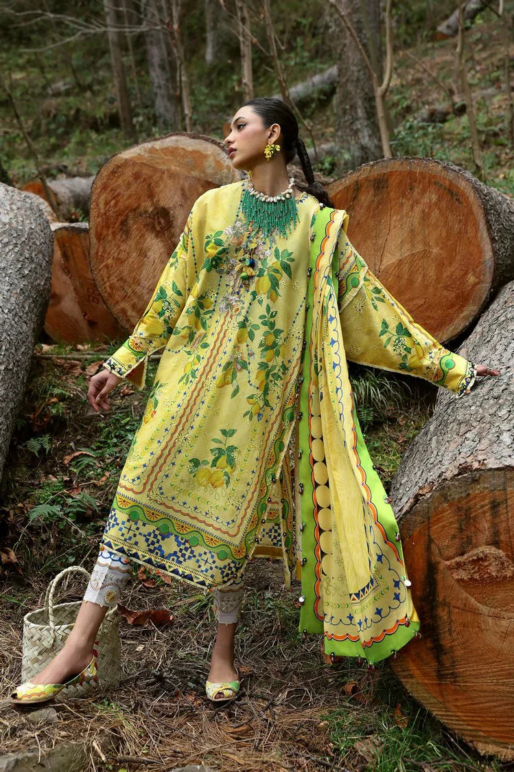 Picture of Zaha - Neelum Lawn Collection - DAHLIA (ZL25-04 A) - Unstitched - Available at Raja Sahib