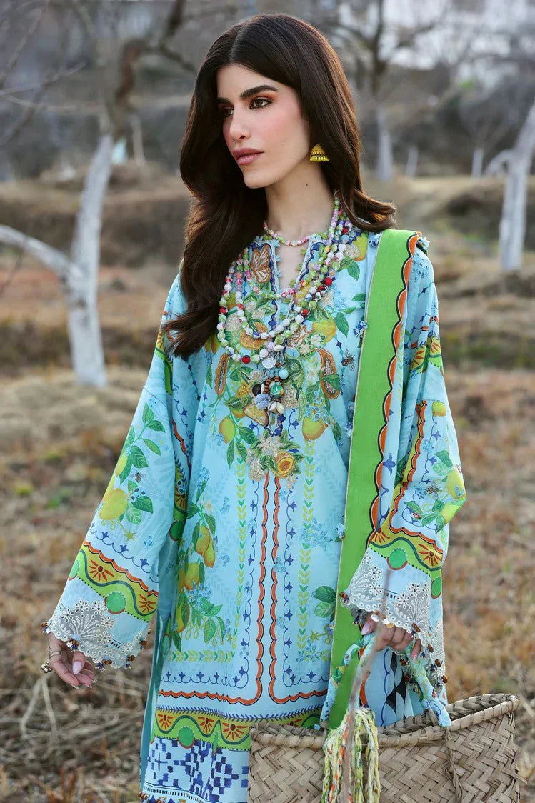 Picture of Zaha - Neelum Lawn Collection - DAHLIA (ZL25-04 B) - Unstitched - Available at Raja Sahib