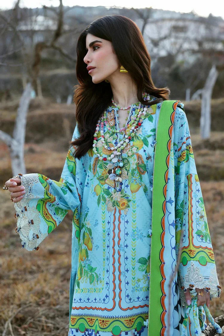 Picture of Zaha - Neelum Lawn Collection - DAHLIA (ZL25-04 B) - Unstitched - Available at Raja Sahib