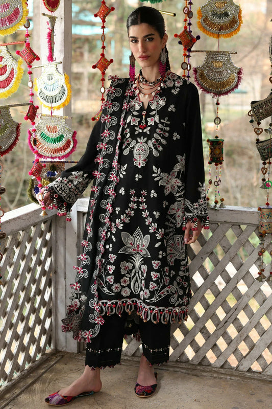 Picture of Zaha - Neelum Lawn Collection - AABROO (ZL25-05 B) - Unstitched - Available at Raja Sahib