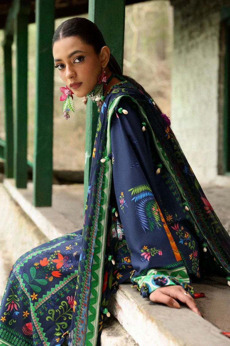 Picture of Zaha - Neelum Lawn Collection - AMANI (ZL25-06 B) - Unstitched - Available at Raja Sahib