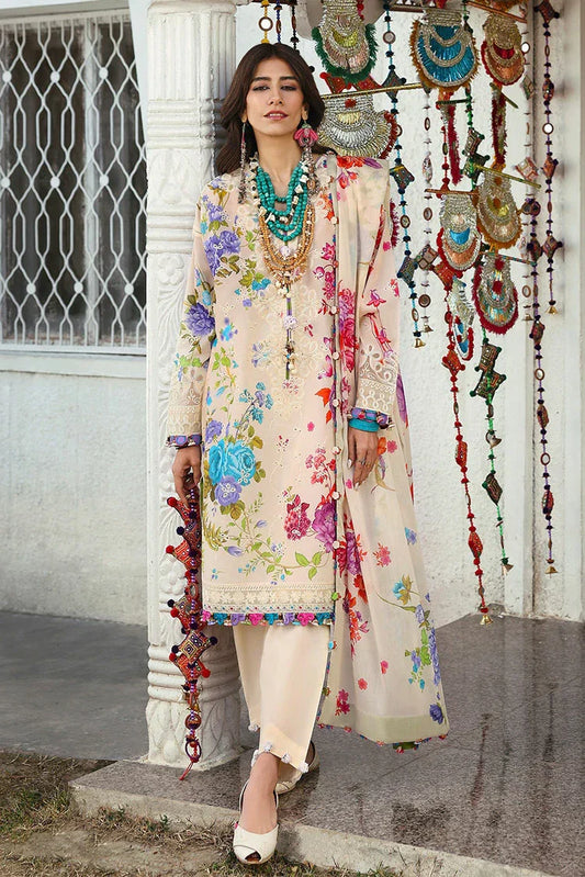 Picture of Zaha - Neelum Lawn Collection - ALYA (ZL25-07 B) - Unstitched - Available at Raja Sahib
