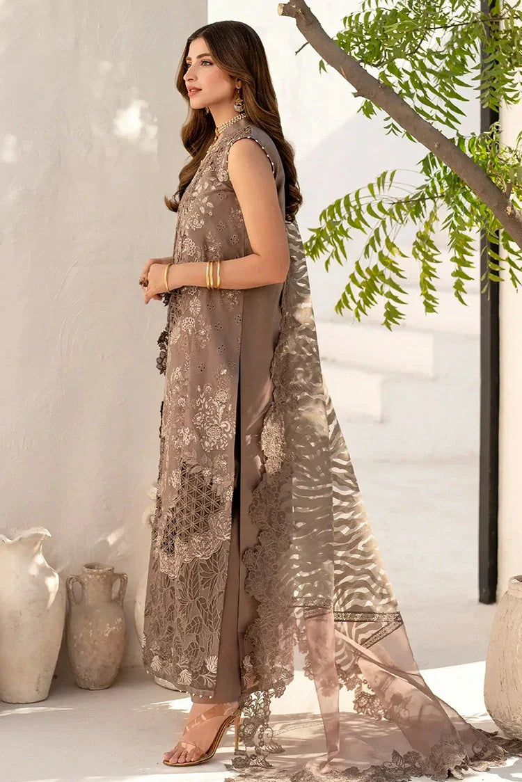 Picture of Asifa & Nabeel - Azalia Luxury Lawn Collection - Dahlia (AZL25-04) - Unstitched - Available at Raja Sahib