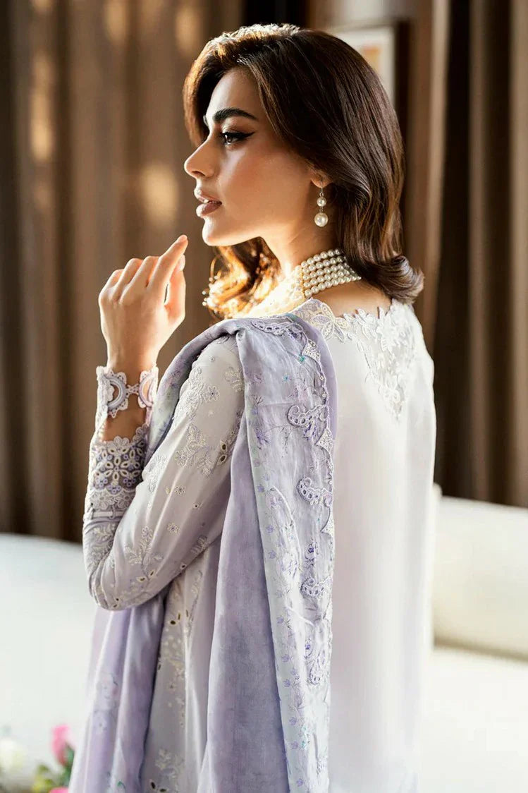 Picture of Qalamkar - The Eid Edit Chikankari - CS-03 ALAILA - Unstitched - Available at Raja Sahib