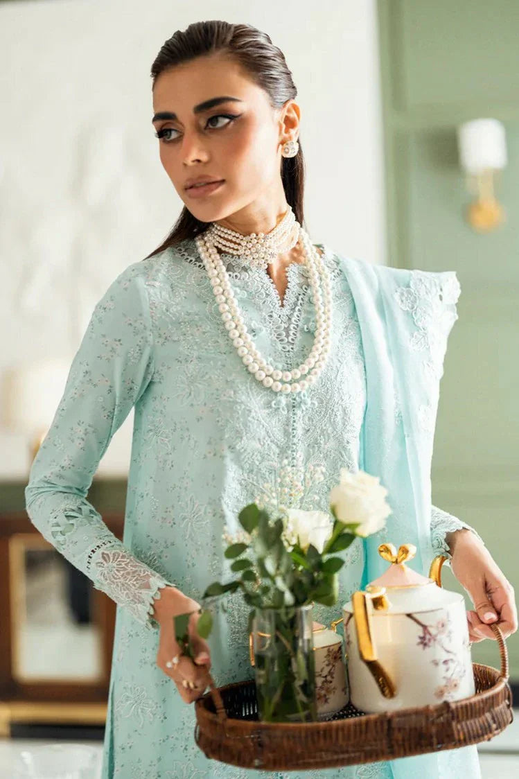 Picture of Qalamkar - The Eid Edit Chikankari - CS-06 NEESHA - Unstitched - Available at Raja Sahib