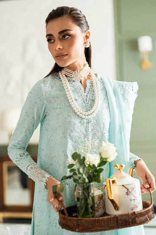 Picture of Qalamkar - The Eid Edit Chikankari - CS-06 NEESHA - Unstitched - Available at Raja Sahib