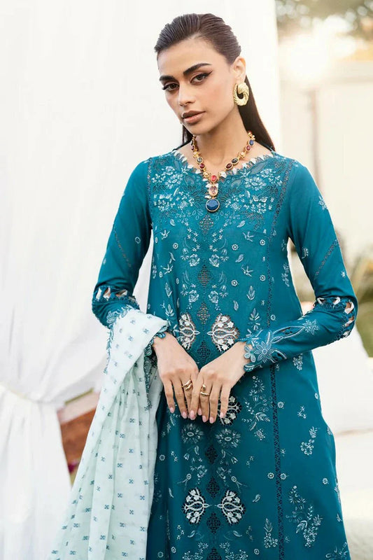 Picture of Qalamkar - The Eid Edit Chikankari - CS-07 ALYANA - Unstitched - Available at Raja Sahib