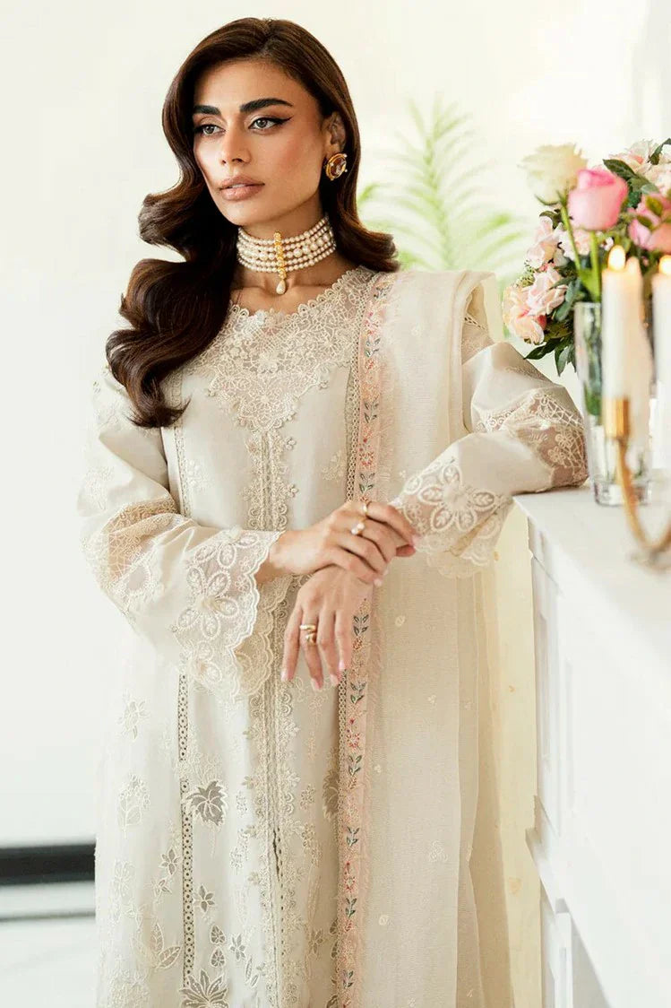 Picture of Qalamkar - The Eid Edit Chikankari - CS-08 ERSA - Unstitched - Available at Raja Sahib