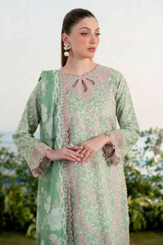 Picture of Aabyaan - Shezlin Chikankari Ramadan Edit - EBRU (AR-16) - Unstitched - Available at Raja Sahib