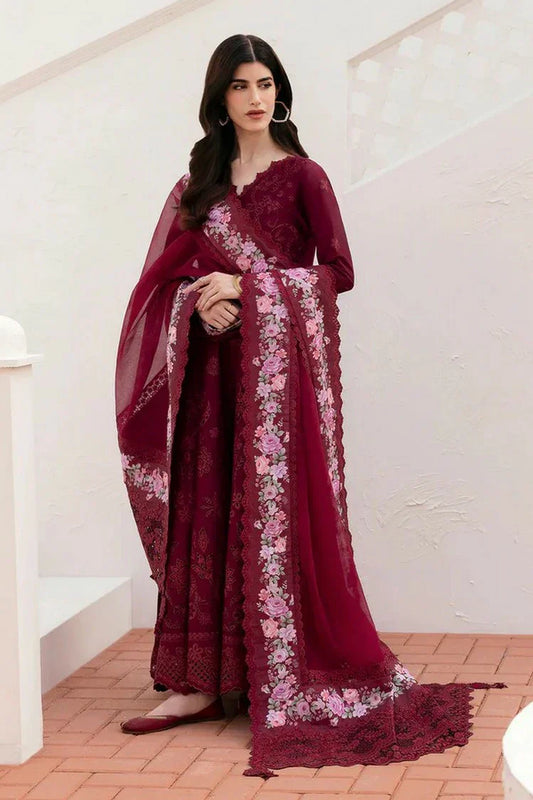 Picture of Baroque - Eid Lawn Collection - EMBROIDERED LAWN EL-D05 - Unstitched - Available at Raja Sahib