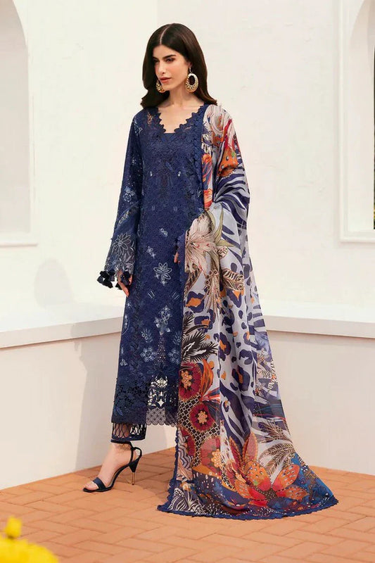 Picture of Baroque - Eid Lawn Collection - EMBROIDERED LAWN EL-D07 - Unstitched - Available at Raja Sahib