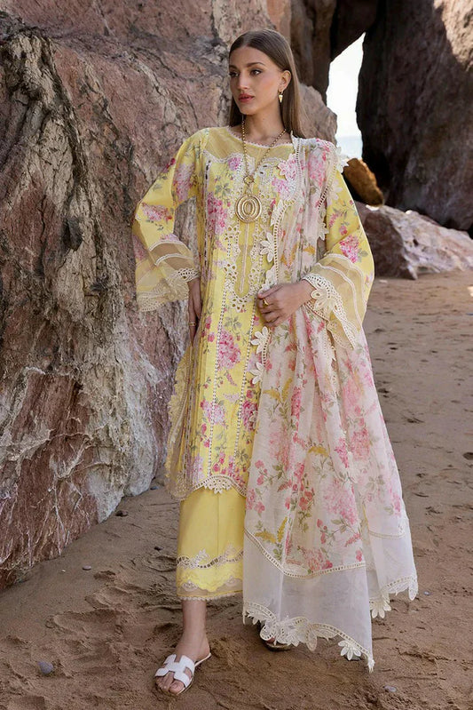Picture of Crimson - Flow Lawn Collection - Who'S That Girl-D3A - Unstitched - Available at Raja Sahib