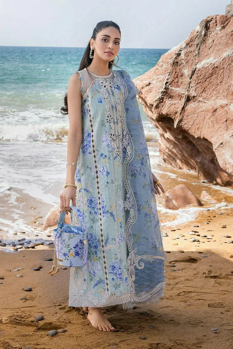 Picture of Crimson - Flow Lawn Collection - Who'S That Girl-D3B - Unstitched - Available at Raja Sahib