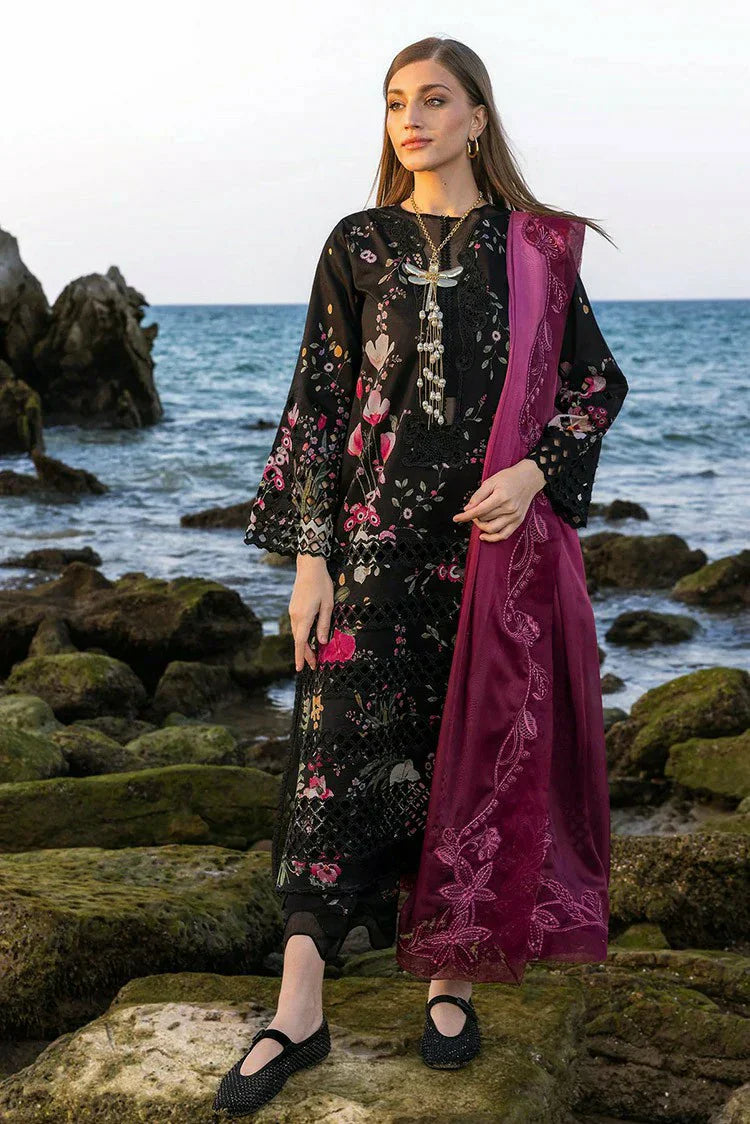 Picture of Crimson - Flow Lawn Collection - Bloom Bold-D4B - Unstitched - Available at Raja Sahib