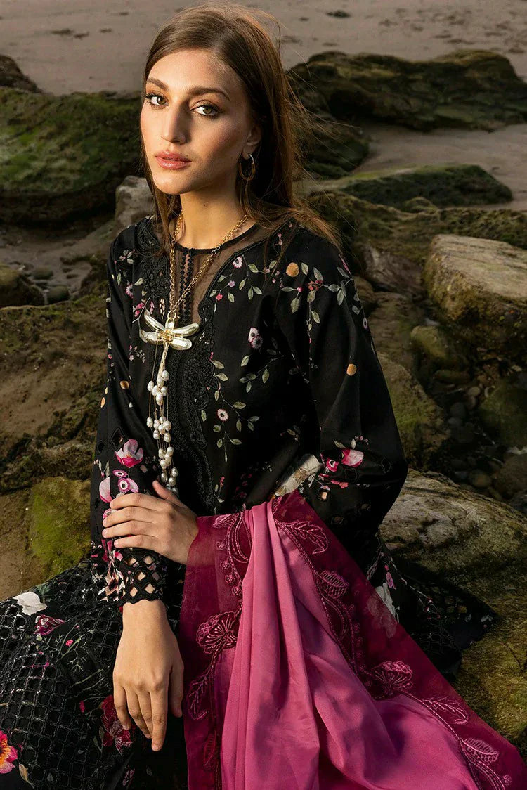 Picture of Crimson - Flow Lawn Collection - Bloom Bold-D4B - Unstitched - Available at Raja Sahib