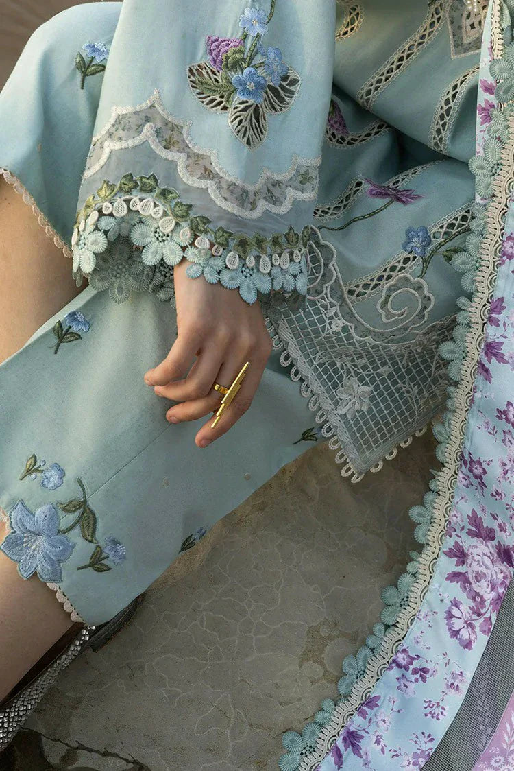 Picture of Crimson - Flow Lawn Collection - Floral Crush-D6A - Unstitched - Available at Raja Sahib