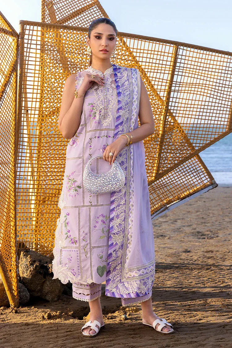 Picture of Crimson - Flow Lawn Collection - A Girls in Garden-D7A - Unstitched - Available at Raja Sahib