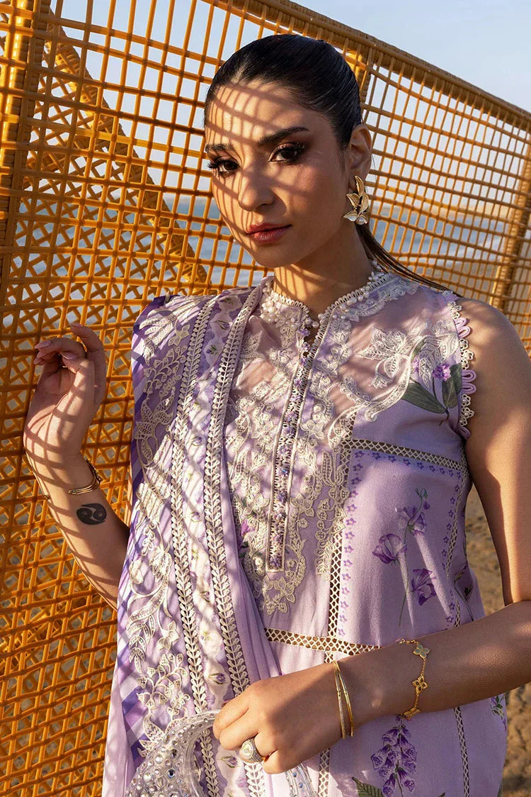 Picture of Crimson - Flow Lawn Collection - A Girls in Garden-D7A - Unstitched - Available at Raja Sahib