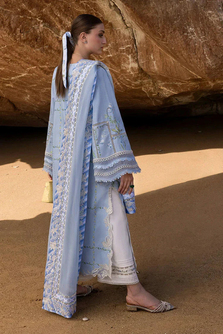 Picture of Crimson - Flow Lawn Collection - A Girls in Garden-D7B - Unstitched - Available at Raja Sahib