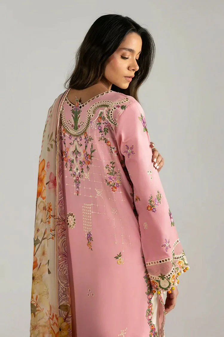 Picture of Mushq - Manaram Luxury Lawn Collection - 12 Twinkling Tempos - Unstitched - Available at Raja Sahib