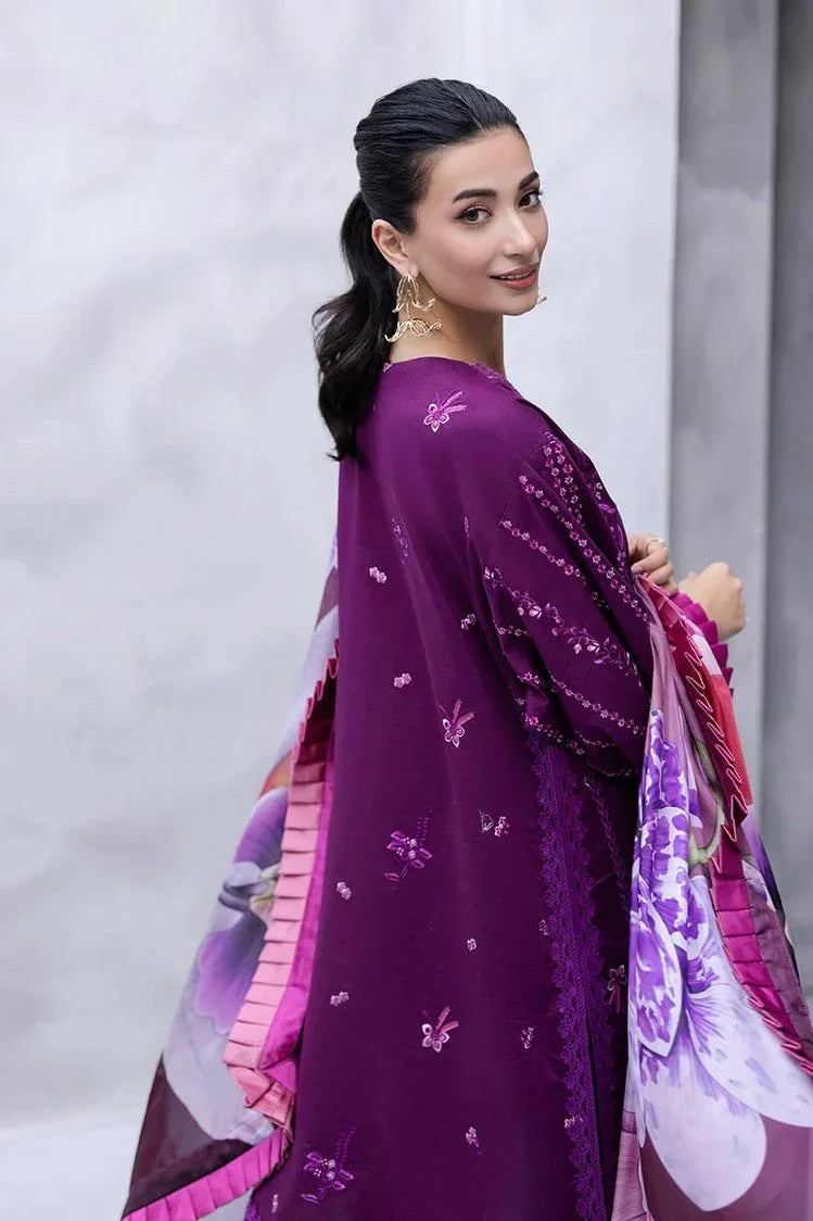 Picture of Mushq - Manaram Luxury Lawn Collection - 05 Eternal Beat - Unstitched - Available at Raja Sahib