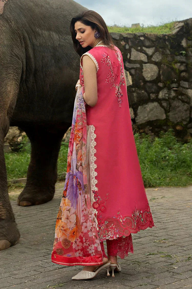 Picture of Mushq - Manaram Luxury Lawn Collection - 06 Eternal Radiance - Unstitched - Available at Raja Sahib