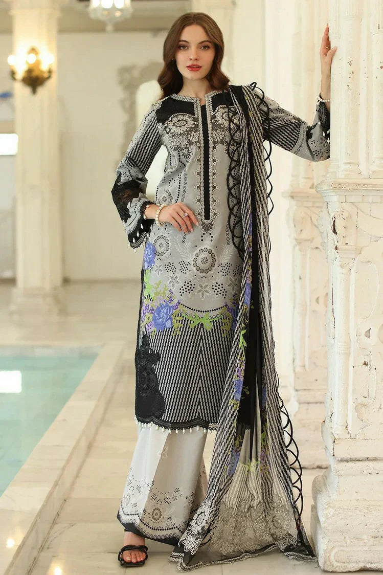 Picture of Charizma - Aniiq Embroidered Printed Lawn Collection Vol 1 - AN5-02 - Unstitched - Available at Raja Sahib