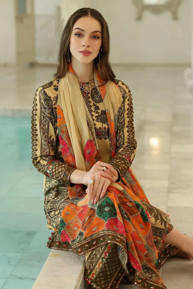 Picture of Charizma - Aniiq Embroidered Printed Lawn Collection Vol 1 - AN5-04 - Unstitched - Available at Raja Sahib
