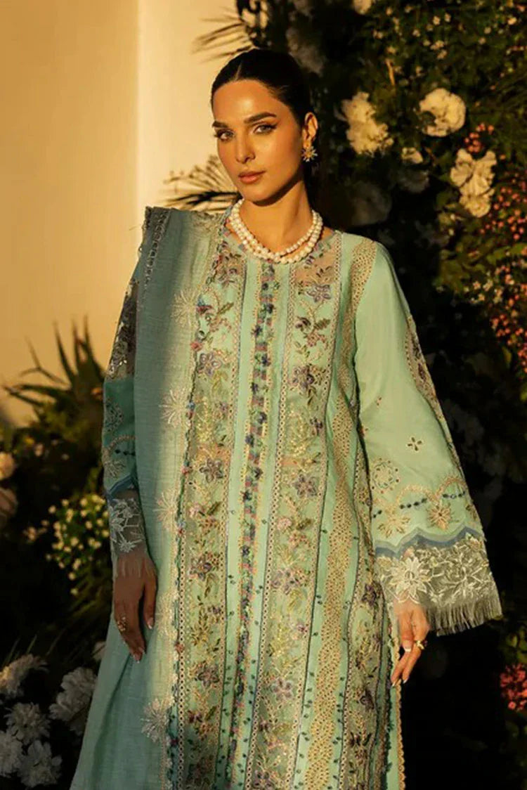 Picture of Kahf - Luxury Festive Lawn Collection - KLR-10 Elva - Unstitched - Available at Raja Sahib