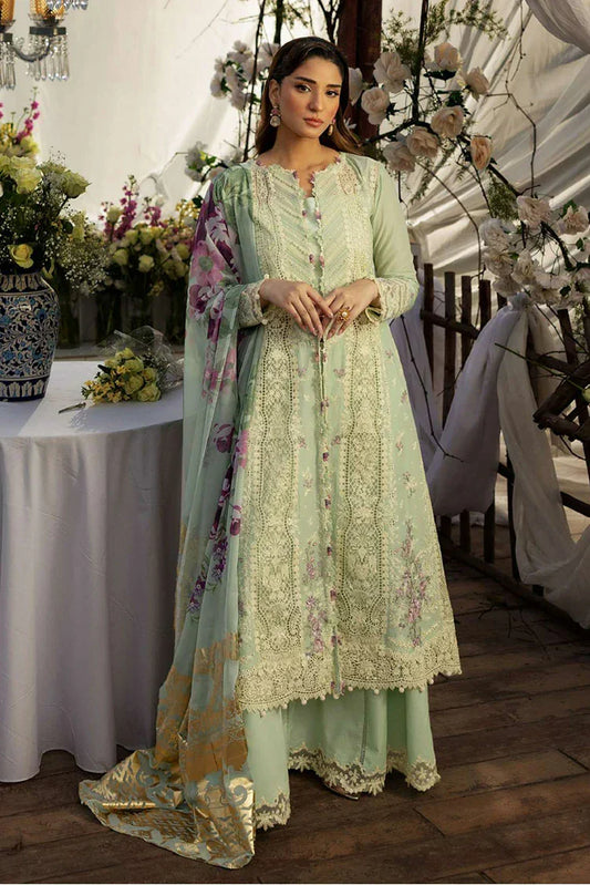 Picture of Kahf - Luxury Festive Lawn Collection - KLR-05 Nora - Unstitched - Available at Raja Sahib