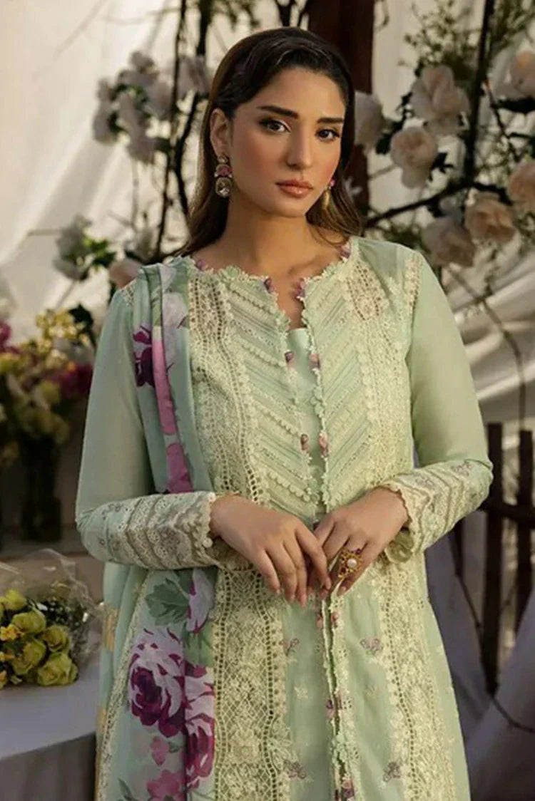 Picture of Kahf - Luxury Festive Lawn Collection - KLR-05 Nora - Unstitched - Available at Raja Sahib