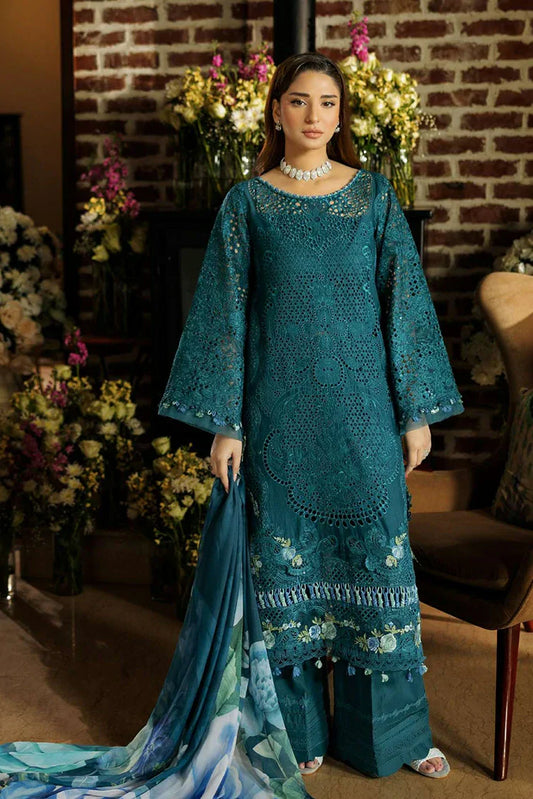Picture of Kahf - Luxury Festive Lawn Collection - KLR-06 Whimsy - Unstitched - Available at Raja Sahib
