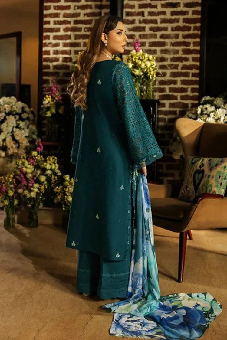 Picture of Kahf - Luxury Festive Lawn Collection - KLR-06 Whimsy - Unstitched - Available at Raja Sahib