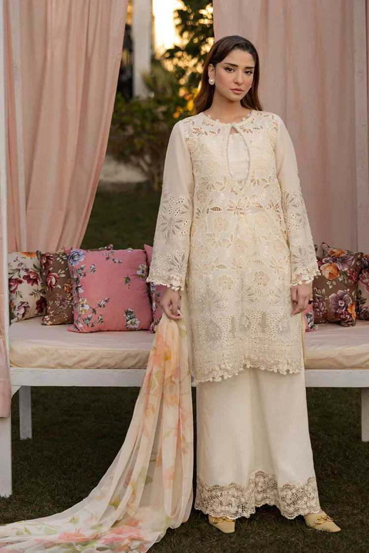 Picture of Kahf - Luxury Festive Lawn Collection - KLR-07 Miriam - Unstitched - Available at Raja Sahib