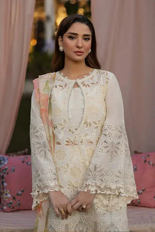 Picture of Kahf - Luxury Festive Lawn Collection - KLR-07 Miriam - Unstitched - Available at Raja Sahib