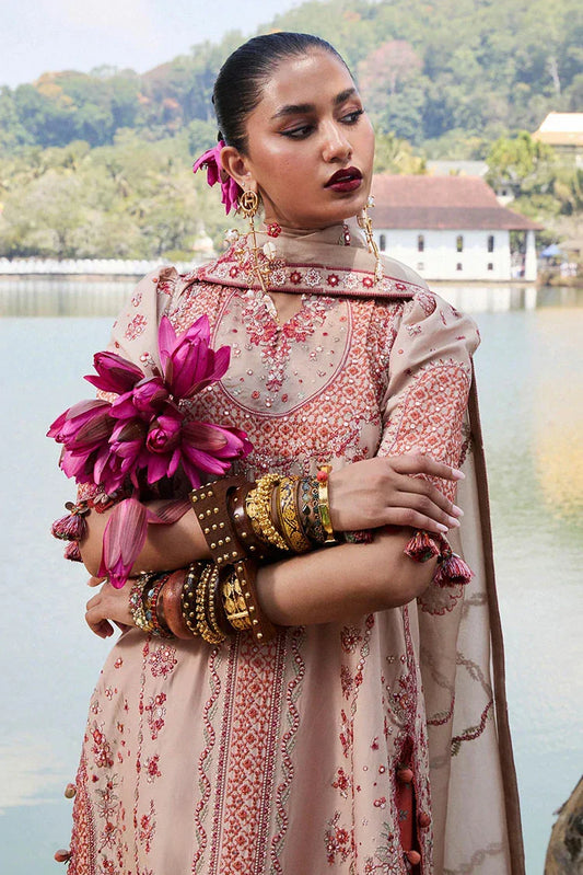 Picture of Hussain Rehar - Eid Luxury Lawn Collection - 02 Mari - Unstitched - Available at Raja Sahib