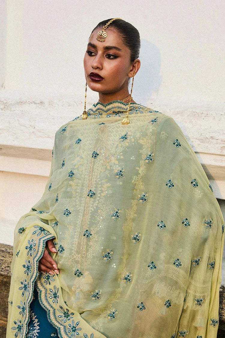 Picture of Hussain Rehar - Eid Luxury Lawn Collection - 06 Eupic - Unstitched - Available at Raja Sahib