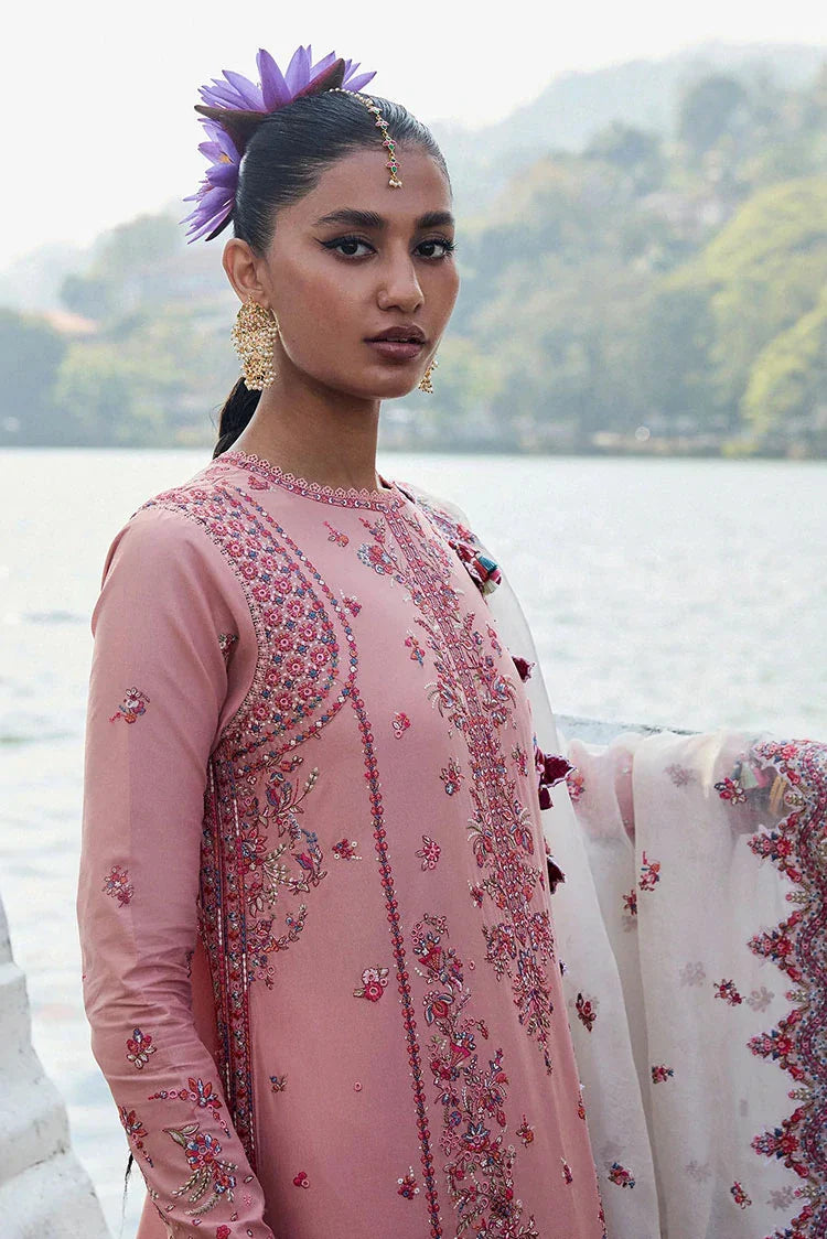 Picture of Hussain Rehar - Eid Luxury Lawn Collection - 07 Peaar - Unstitched - Available at Raja Sahib