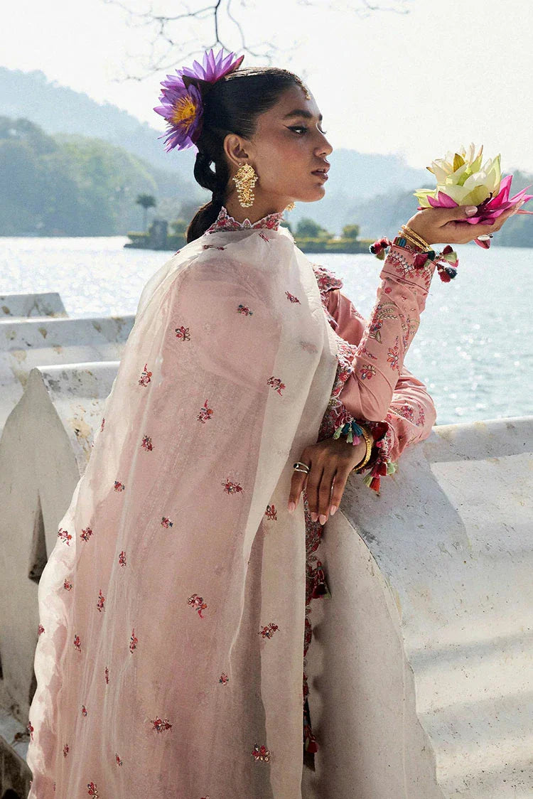 Picture of Hussain Rehar - Eid Luxury Lawn Collection - 07 Peaar - Unstitched - Available at Raja Sahib