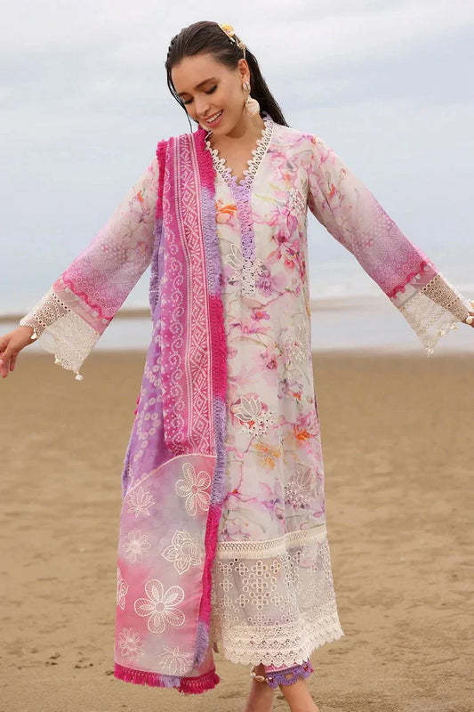 Picture of Nureh - Gardenia Embroidered Chikankari Lawn Collection Vol 2 - NSG-172 - Unstitched - Available at Raja Sahib