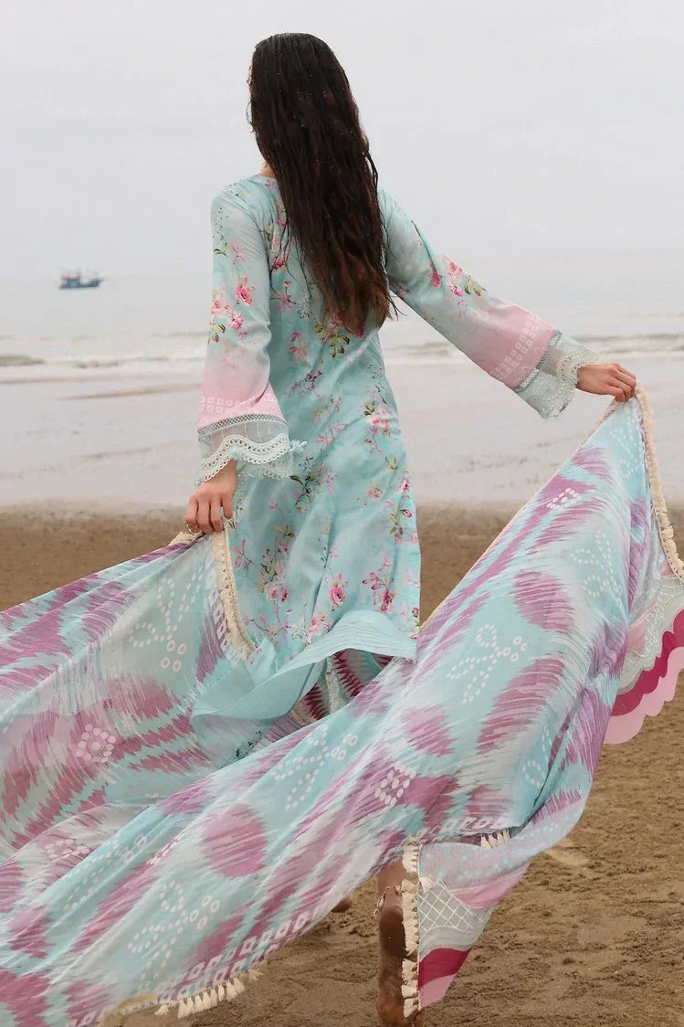 Picture of Nureh - Gardenia Embroidered Chikankari Lawn Collection Vol 2 - NSG-173 - Unstitched - Available at Raja Sahib