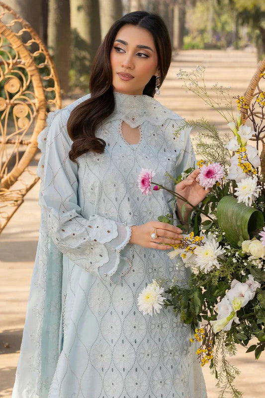 Picture of Muscari - Premium Chikankari Collection - MPS-62 - Unstitched - Available at Raja Sahib