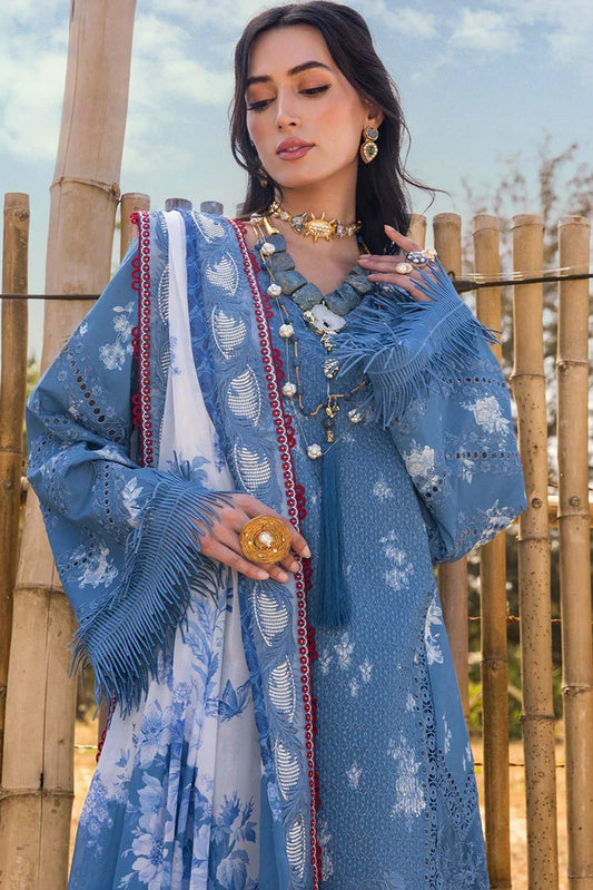 Picture of Saira Shakira - Luxury Lawn Collection - 1A CECIL-A - Unstitched - Available at Raja Sahib