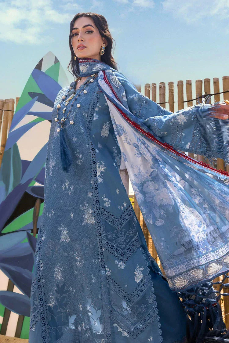 Picture of Saira Shakira - Luxury Lawn Collection - 1A CECIL-A - Unstitched - Available at Raja Sahib