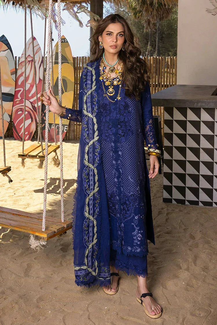 Picture of Saira Shakira - Luxury Lawn Collection - 4B LEYLA-B - Unstitched - Available at Raja Sahib