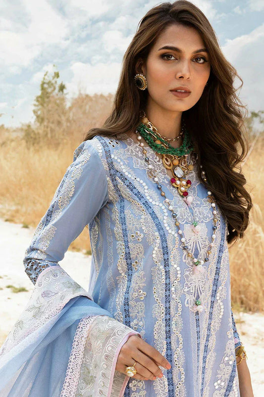 Picture of Saira Shakira - Luxury Lawn Collection - 5A NADINE-A - Unstitched - Available at Raja Sahib