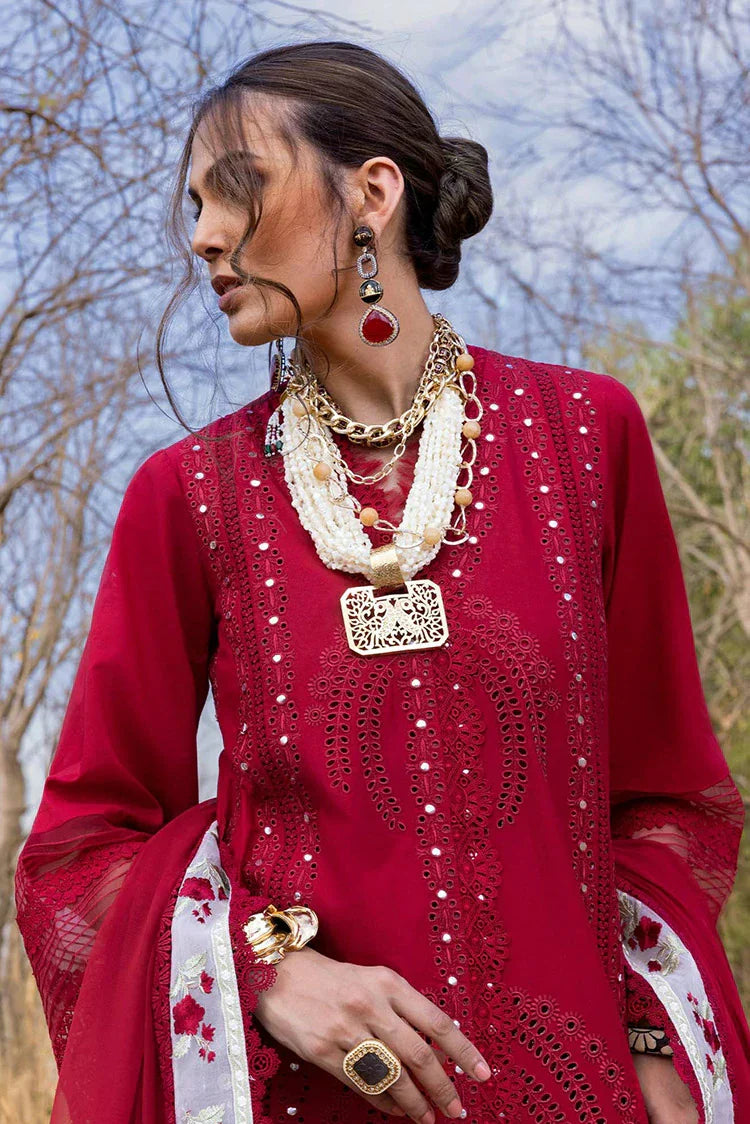 Picture of Saira Shakira - Luxury Lawn Collection - 8A SHAMS-A - Unstitched - Available at Raja Sahib