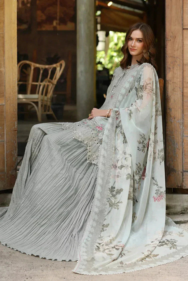 Picture of Noor by Saadia Asad - Noor Eid Luxe Printedkari Ramadan Edit - Design 2A - Unstitched - Available at Raja Sahib
