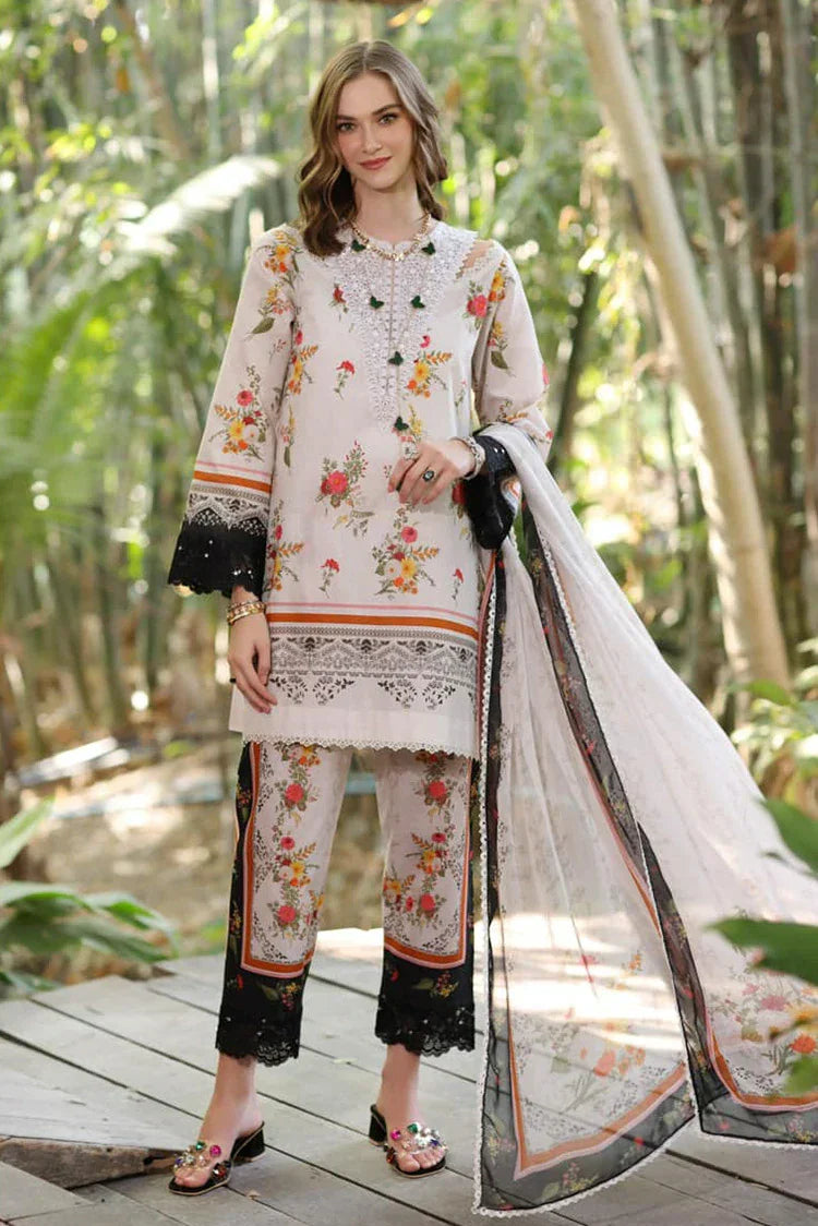 Picture of Noor by Saadia Asad - Noor Eid Luxe Printedkari Ramadan Edit - Design 4B - Unstitched - Available at Raja Sahib